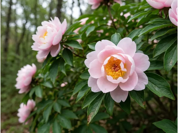 crescita peonie