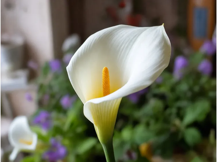 Pianta della Calla.