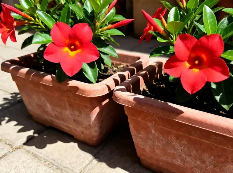 Dipladenia coltivata vaso