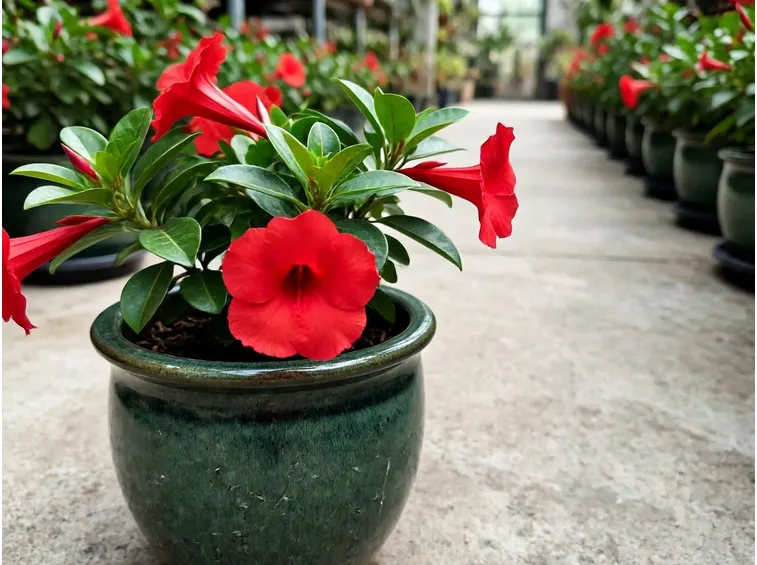 Dipladenia vaso