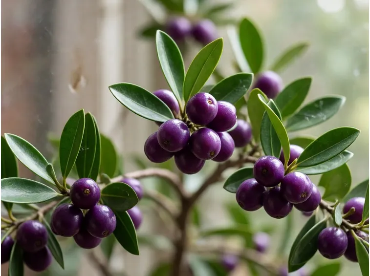 Particolare dei frutti dell'Eugenia