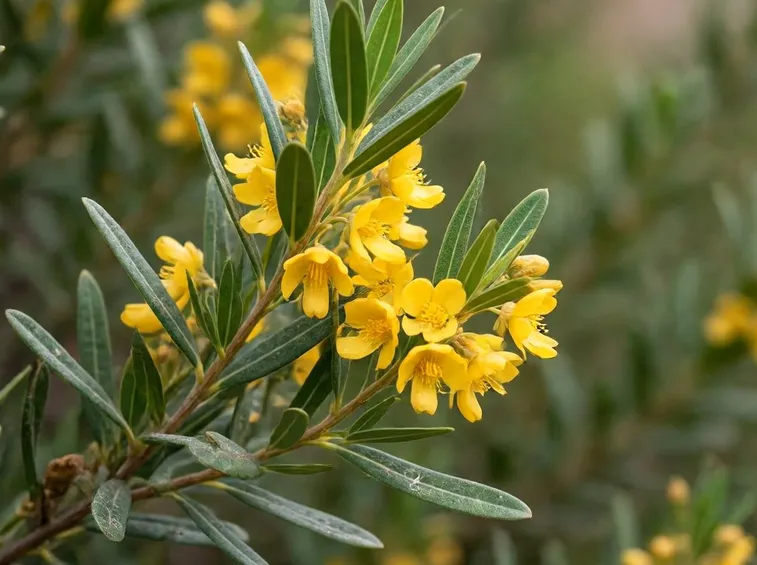 Ginestra in fiore