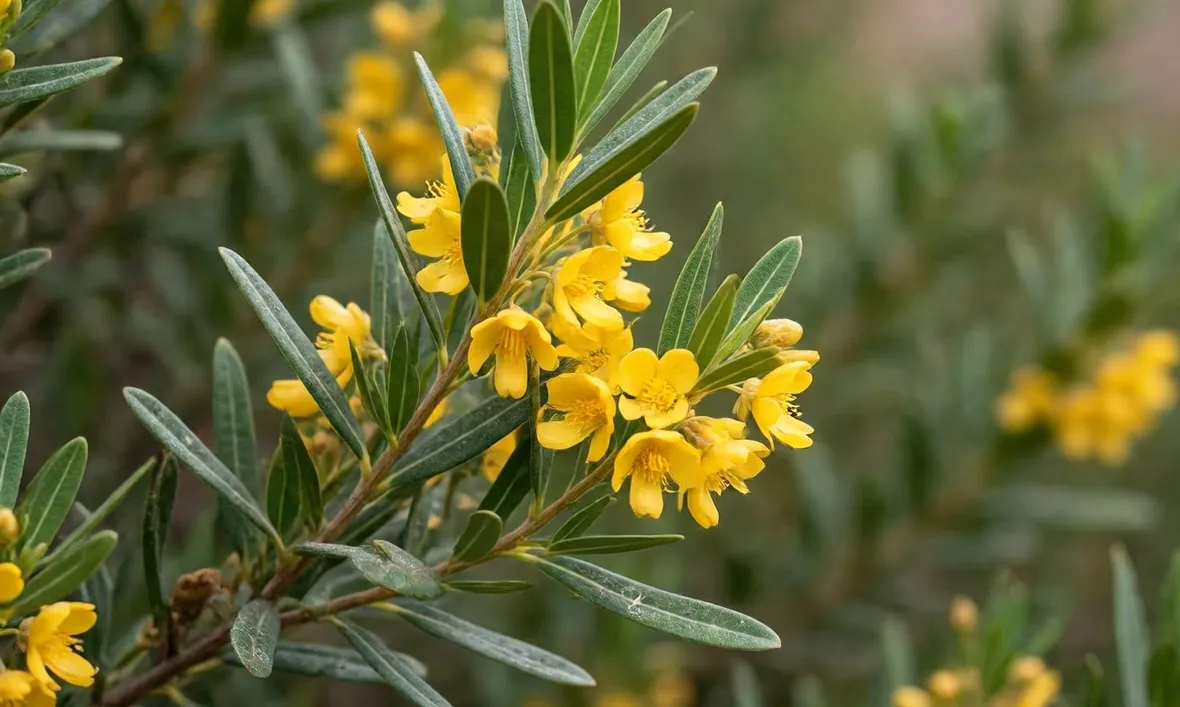 Ginestra in fiore