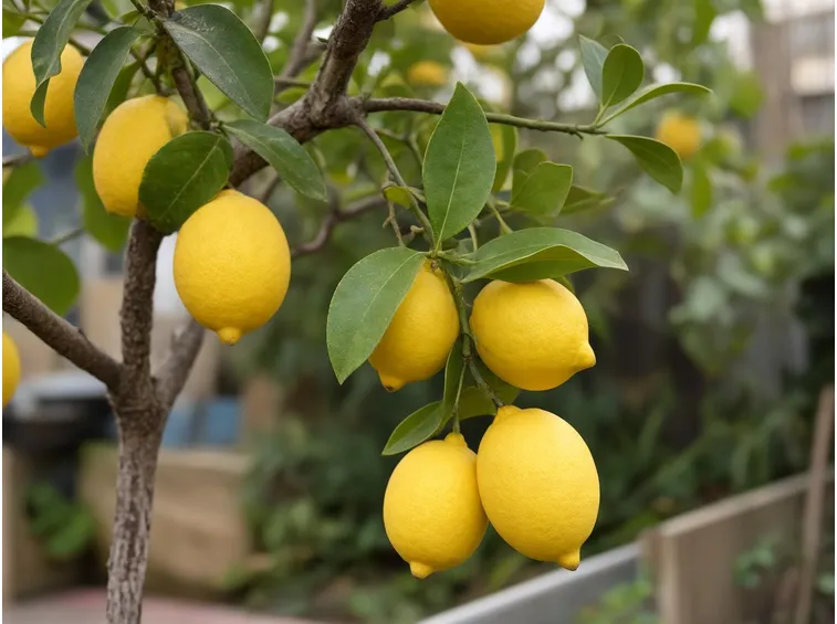 Un limone con molti frutti
