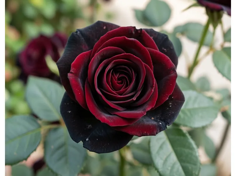 Black Baccara rosa nera