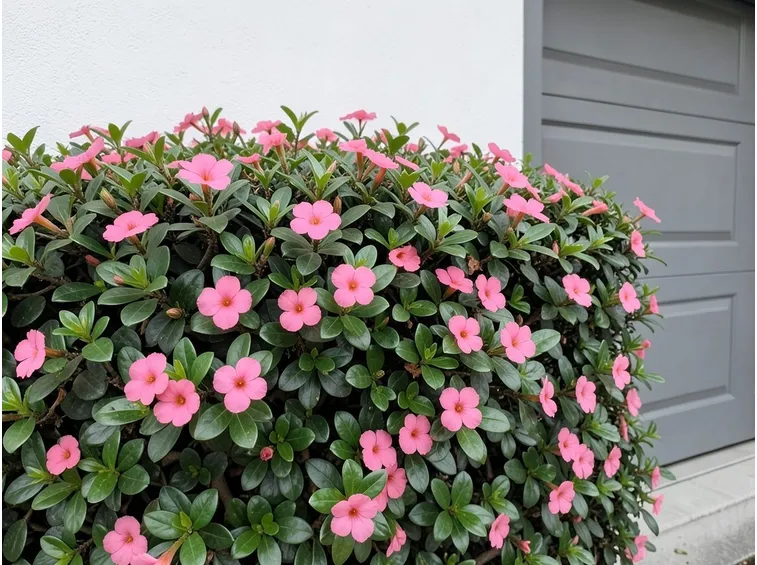 Piante sempreverdi con fiori