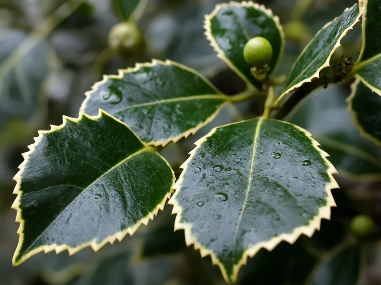 ilex aquilegifolium silver queen