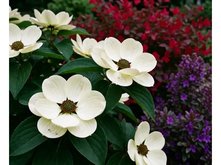 fioritura di cornus florida