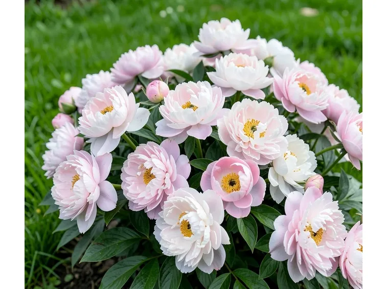 Fioritura della peonia