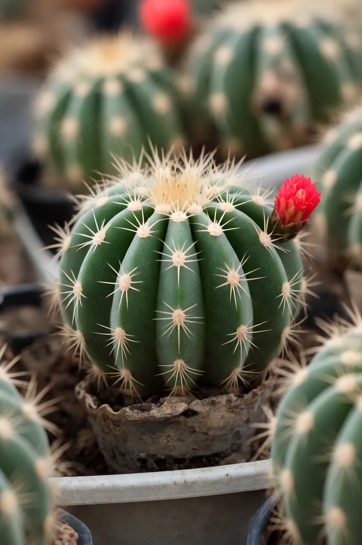 Rebutia albiflora