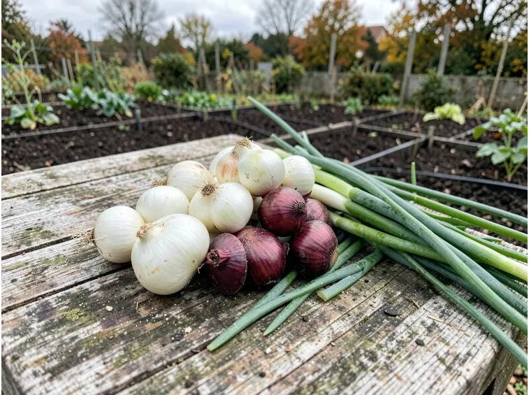 Perché cipolle e scalogno si piantano in autunno e quali varietà scegliere