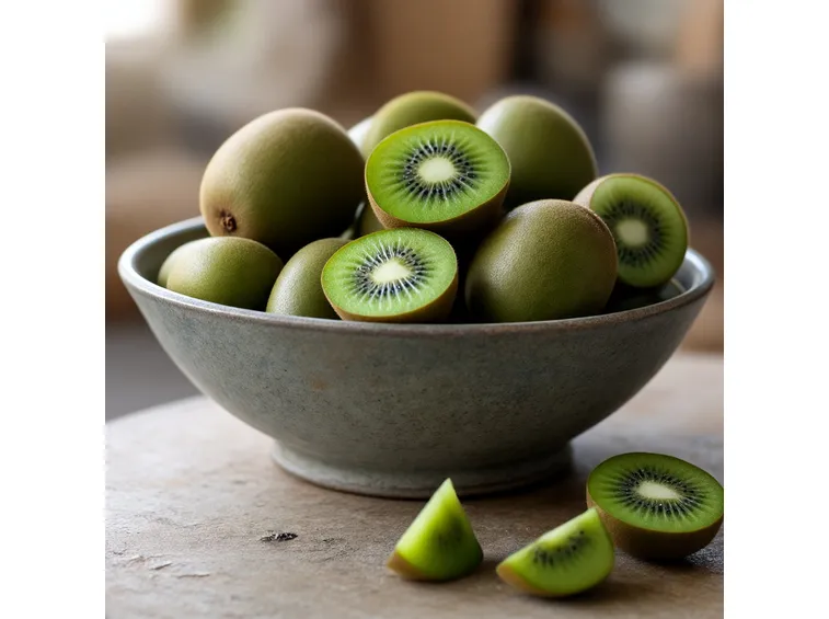 Fiore della pianta di kiwi.
