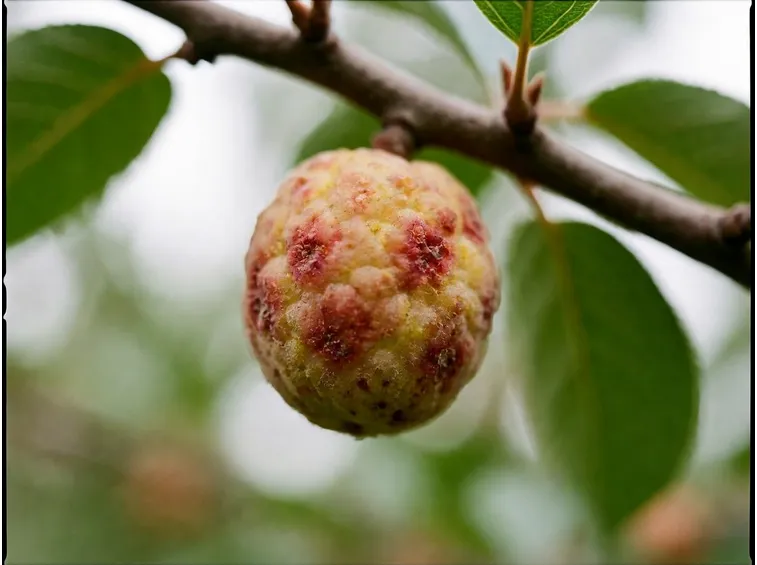 frutto colpito da bolla
