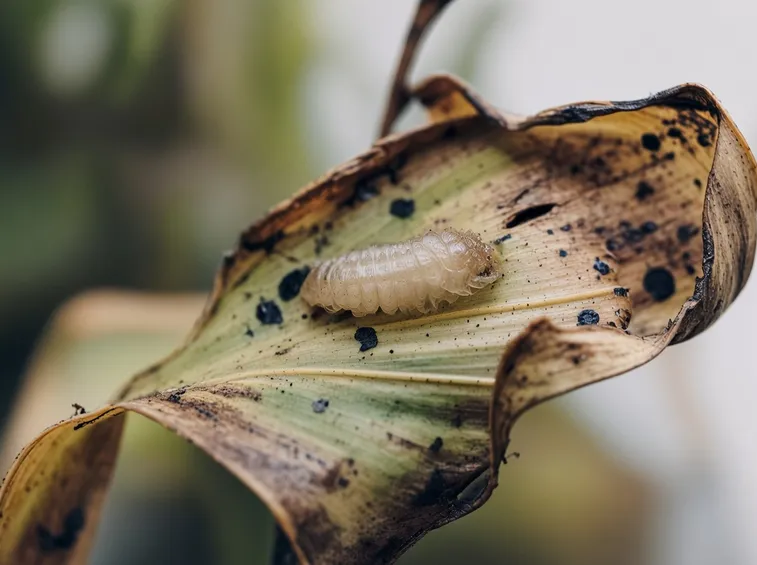larva Litocollete
