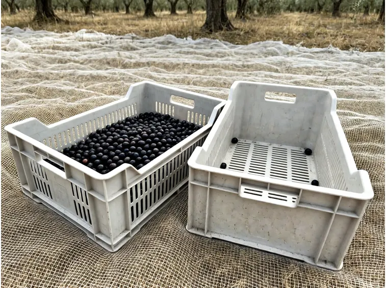 Dalla raccolta al frantoio: conservare le olive per poche ore, non per giorni