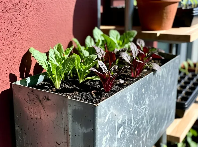 orto sul balcone