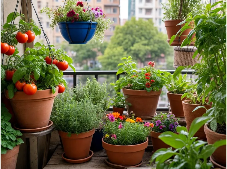 orti su balcone