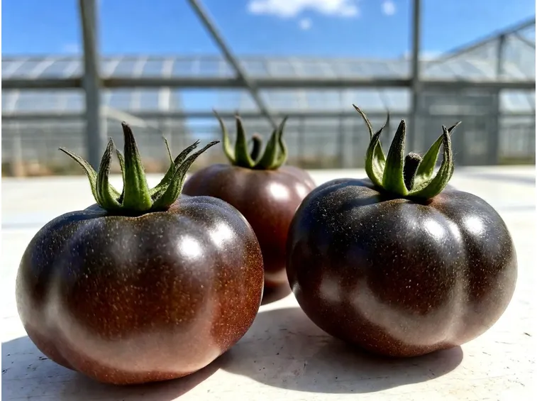 Pomodori neri raccolta