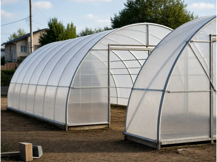copertura serra in pvc