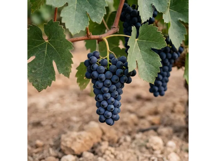 Grappoli d'uva Nero d'Avola (Sicilia)