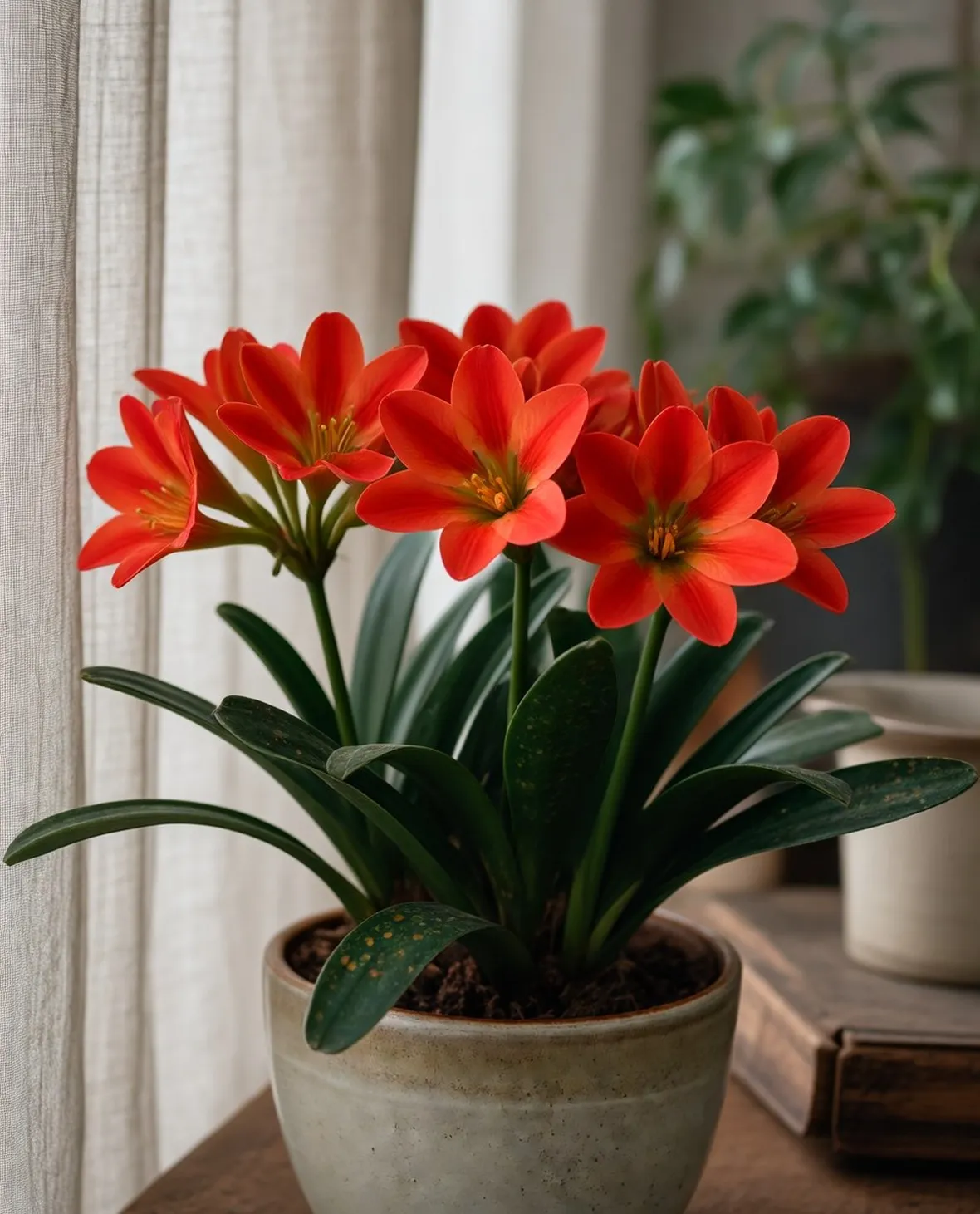 Clivia di colore scuro