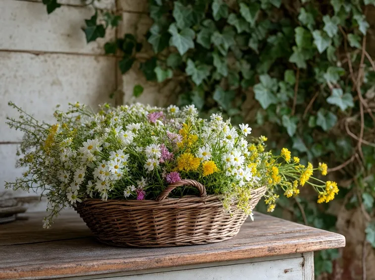 raccolta fiori