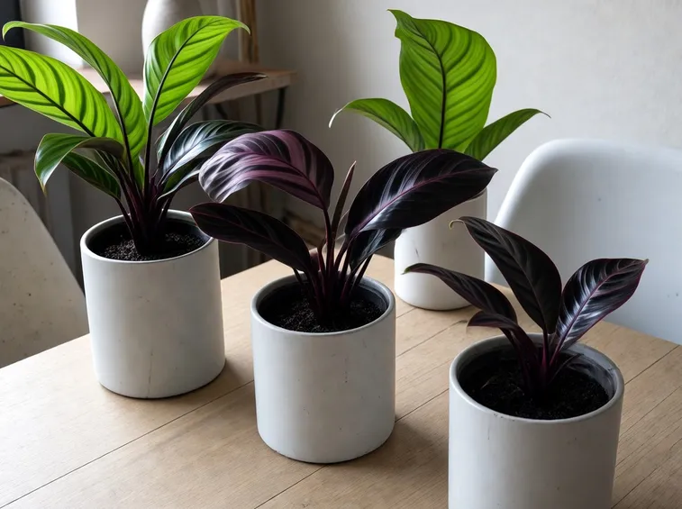 Diverse tipologie di calathea