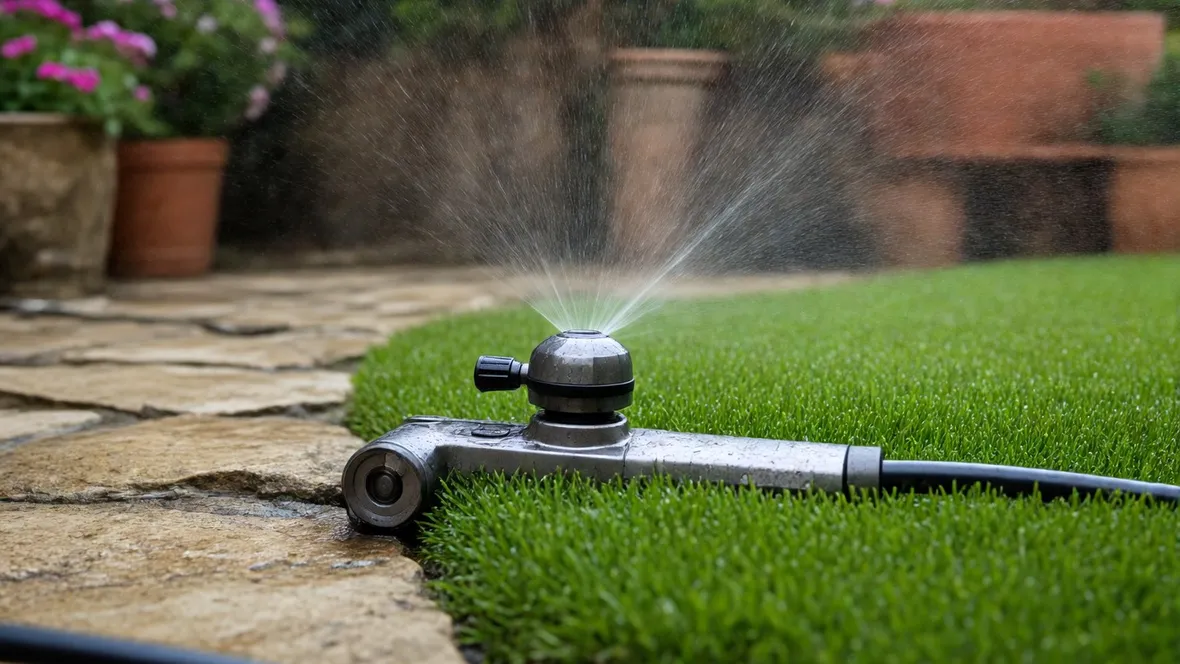 Irrigazione del giardino