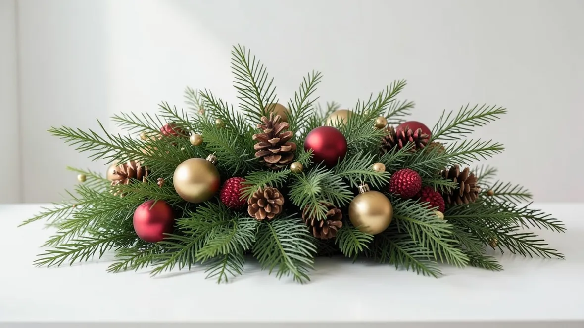 decorare la tavola di natale
