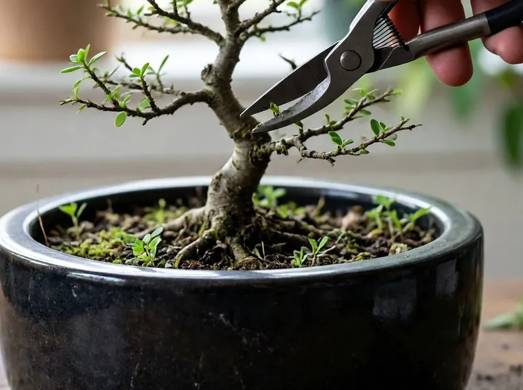 potatura prebonsai
